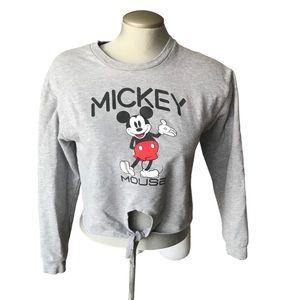 Disney Mickey Mouse crop sweater
